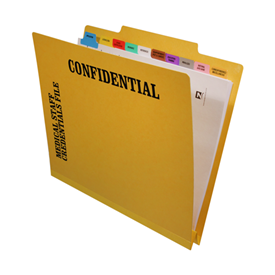 Physician Credentialing Folder Unit 2200 Series