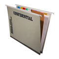 Physician Credentialing Folder Hanging/Dividers W/Pocket