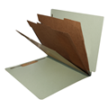 Classification Folder End Tab  2038 Series Letter Size 3 Inner Panels