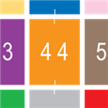 Numeric Color Coded Labels 2300 System 