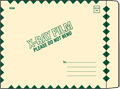 Standard Film Mailer Green Border  Without Seal 