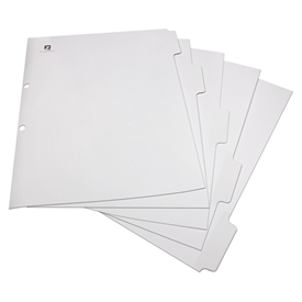 Write On Reinforced  Index Tabs  3004 Series