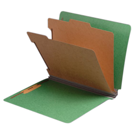 Classification Folder End Tab  2037 Series Letter Size 2  Inner Panels
