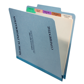 Employee Medical  File 2260 Series Top Tab