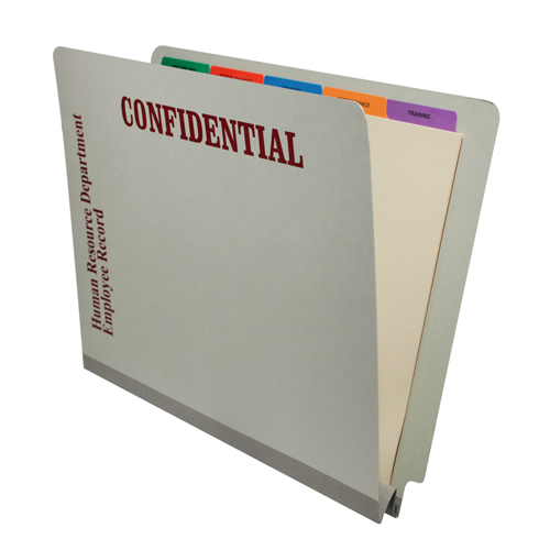 Human Resource End Tab Folder Unit 3650 Series