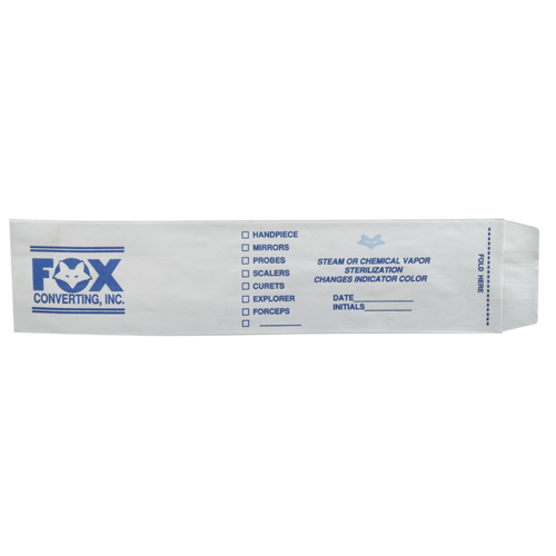Sterilization Bag 10.5" Length with Autoclave Indicator