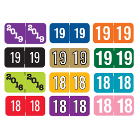 Standard Year Code Label 4003 Series