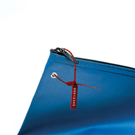 Numbered Lock Ties For Confidential Carriers 
