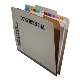 Physician Credentialing Wunit with Pocket Top Tab
