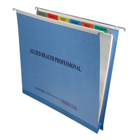 Allied Health Professional Folder  7558 Series Hanging