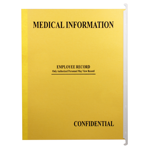 Employee Medical File I Employee Medical Folder