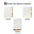 Divider Set Options Available 