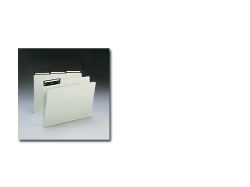 Pressboard Folder With Flat Metal Tab